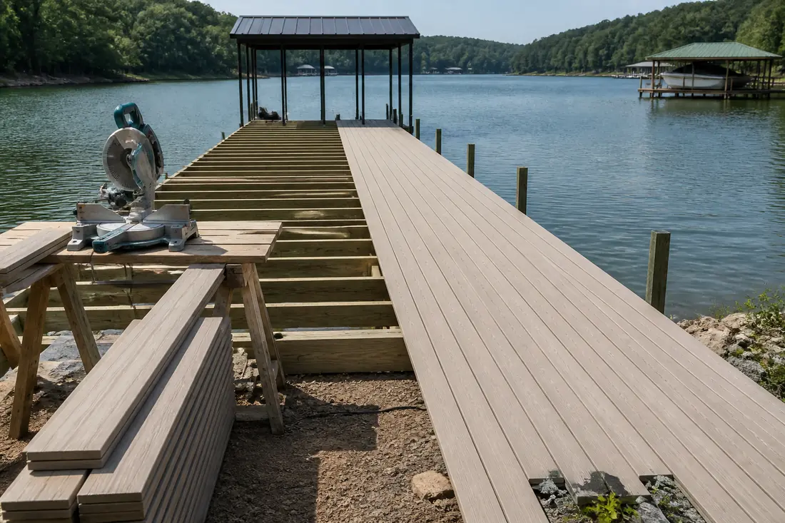 Dock Decking Replacement project